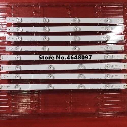 8pcs LED Backlight strip For LC420DUE 42LF560V 42LF562V 42LF564V DRT 3.0 42 A/B 6916L-1956B 6916L-1957B 6916L-1709B 6916L-1710B