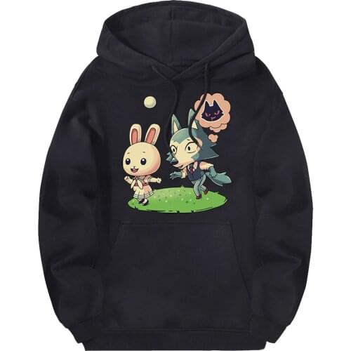 BEASTARS Mans Anime Sweatshirts Hooded Hip Hop Autumn Winter Harajuku Tracksuits Top Hoodies Male Breathable Supoleron Hombre