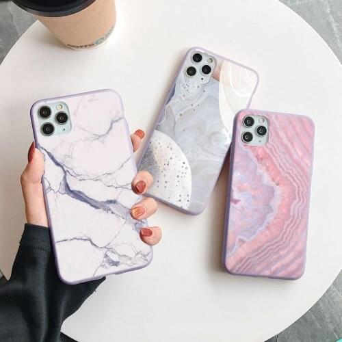 TPU Marble Fundas For Samsung Galaxy A21S A12 A02S A20E A40 A71 A52 A50 A51 A72 A31 A32 A10 S20 FE S8 S9 S10 S21 Plus Ultra Case