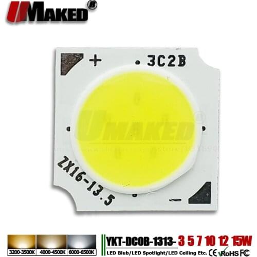 20pc New Flip LED Chip 3W 5W 7W 10W 12W 15W 1313 Light11mm LED Light Beads SMD COB diode 14x30mil for LED Bulb Ceiling spotlight