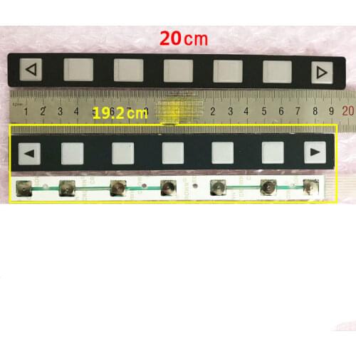 A86L-0001-0298/A98L-0005-0252 CNC HMI Membrane Keypad button bar for Fanuc Machine Operator Panel 7/9/12 Key Cheap Shipping