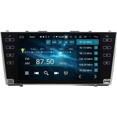 PX6 4gb+64gb 2 din 9" Android 10 Car Radio DVD GPS for Toyota CAMRY 2007-2011Bluetooth 5.0 WIFI Easy Connect Multimedia Player