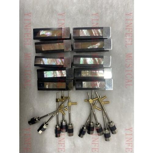 Free shipping Free shiping 10pc violin frogs High quality abalone shell Nick-Silver Mounted Ebony Frog for 4/4 violin Bow