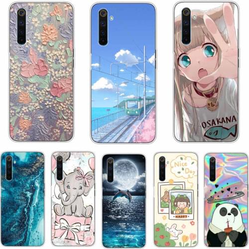 For OPPO Realme 6 Pro Case Cover Soft Silicone Back Cover For OPPO Realme 6 Pro Case Realme6 Realme 6 Pro Cover Fundas