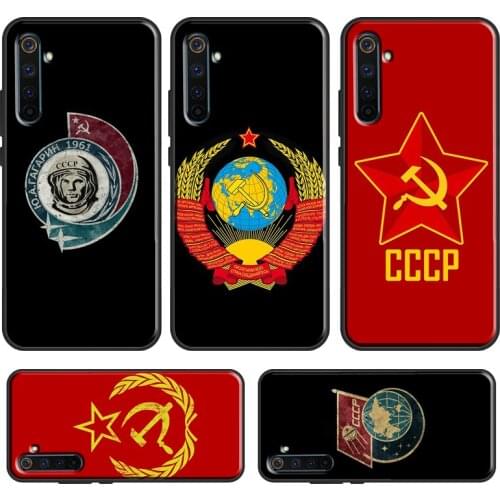 CCCP Soviet Union Russia For OnePlus 9 Pro 8 7T 8T Nord Phone Case For OPPO Realme 8 6 7 Pro Q3 C3 C11 C15 C21 GT