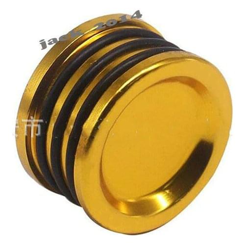 FOR B16 B18 B17 B20 GSR SI Gold ENGINE CAM SHAFT SEAL COVER CAP PLUG ALUMINUM BL ENGINE CAM SHAFT SEAL COVER CAP PLUG ALUMINUM