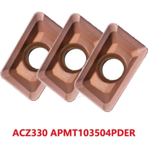 Milling Cutter APMT 103504 APMT103504 APMT103504PDER ACZ330 Turning Tool Lathe Cutter Carbide Inserts CNC Cutting 100% Original