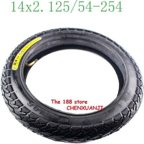 Good sales 2019 High reputation14 X 2.125 / 54-254 tyre fits Many Gas Electric Scooters and e-Bike 14X2.125 gas scooter