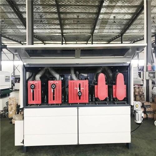 Multi-Function Automatic combination door cabinet wood disc brush polish sanding sander machine