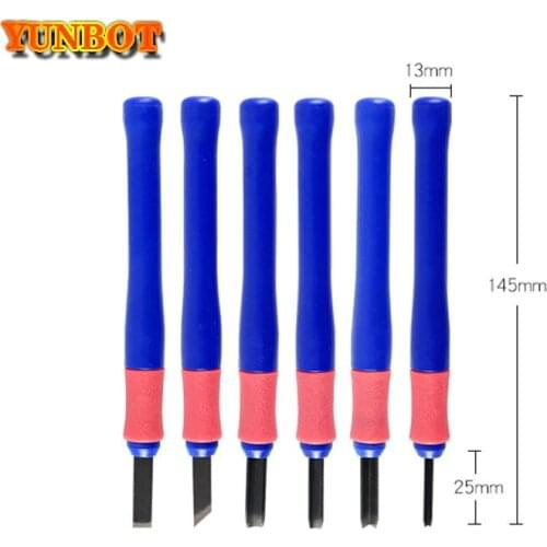 6pcs/set Repair Knife Tools Kit Set for 3D Printed Model Deburring Clean-up 3D Printer Parts