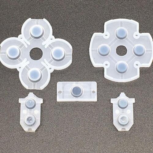 New Soft Rubber Replacement Silicone Conductive Adhesive Button Pad keypads for Sony PS4 PlayStation 4 Controller for SONY PS4