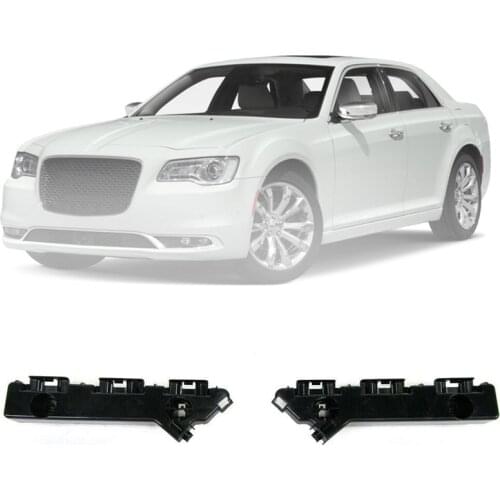 Right & Left Side Front Bumper Fascia Support Brackets 57010402AD 57010401AD for 2011-2020 Chrysler 300