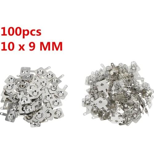100pcs Battery Battery Shrapnel AA Or AAA Battery Spring 7 No. Positive And Negative Contact Pieces
