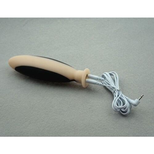 Sex Products Electric Shock Beads Butt Plug Anal Sex Toys Smooth Touch Anal Plug Dildo Erotic Toys Electro Shock Accessory