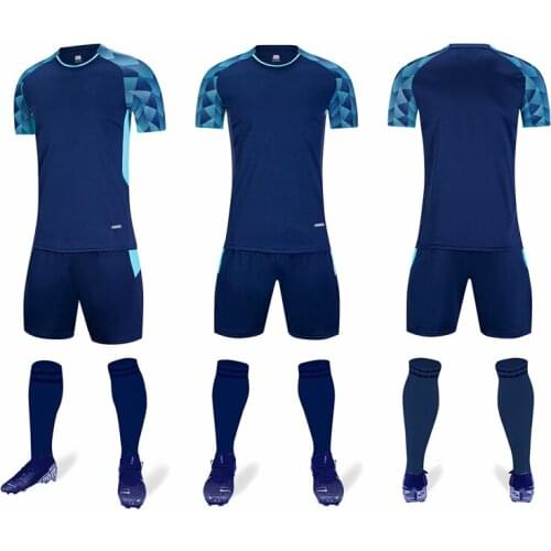 Adult and Kids Soccer Jersey Set Uniforms Women Children Football Jerseys Short Sleeve Shirt Sportswear Training Suit