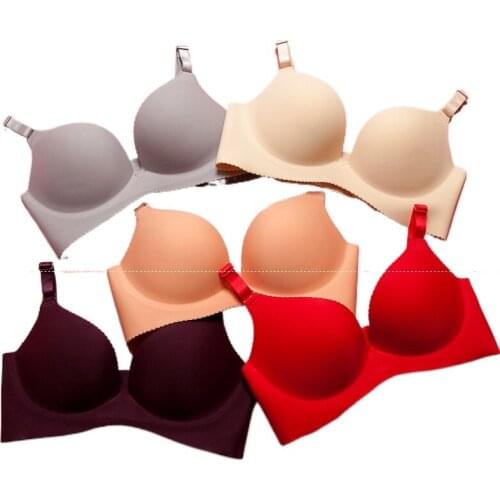 Plus Size Sexy Bra ABC Cup Underwear For Women Lady Lingere Seamless Bra Push Up Wireless bra Intimates Female Underwear