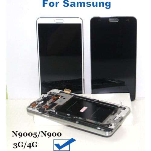 Compatible For Samsung Galaxy Note 3 N9005 N900 LCD display + touch screen digitizer with frame assembly