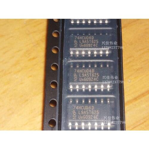 10PCS New original authentic 74HCU04 74HCU04D SN74HCU04DR SOP-14 logic chips