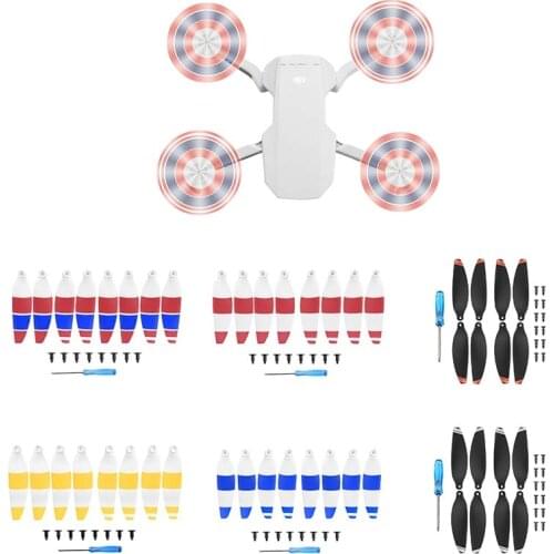 For DJI Mini 2 Drone 8pcs 4726 Propeller Light Weight Props Blade Replacement Wing Fans Spare Parts for Mavic Mini 2 Accessories