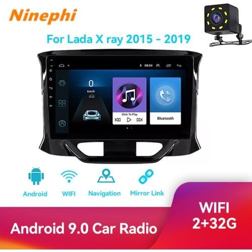 Android 9.0 Auto Radio Mirrorlink 2Din GPS Navigation Wifi Car Multimedia Player For Lada X Ray 2015 2016 2017 2018 2019