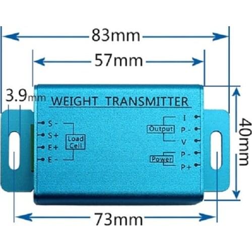 DY510 4-20mA Load Cell Weighing Sensor Transducer Transmitter Amplifier Signal Amplification Tool