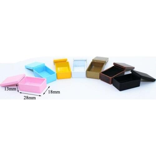 G05-X4556 children baby gift Toy 1:12 Dollhouse mini Furniture Miniature rement mini colorful Square box 1pcs