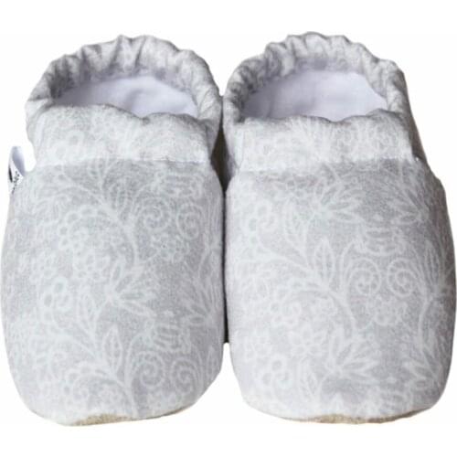 Baby Booties Lace Model Non-Slip Boys Girls Slippers Inner Cotton Soft Sole House Shoes Winter Warm Booties First Walker Crib