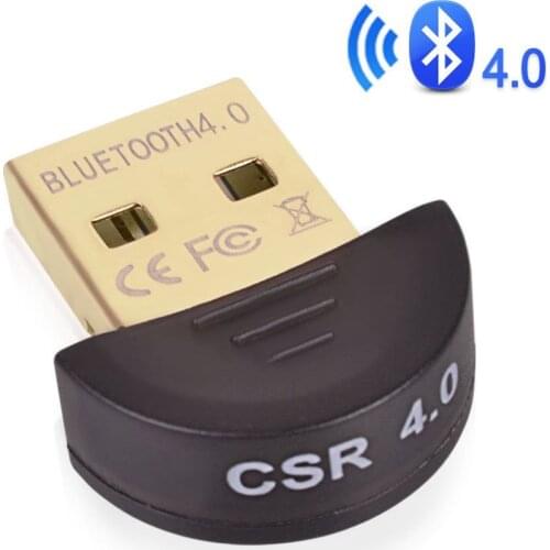Wireless USB Bluetooth Adapter V4.0 CSR Dual Mode Mini Bluetooth Receiver Adapter Dongle For Windows 98 7/8/10 Vista XP Me 2000