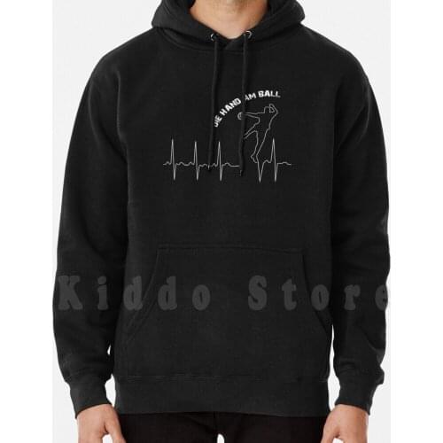 I Love Men' ; S Handball Hoodie Long Sleeve Handball Ball Badboys Handball Cell Cases Tablet Coffee Handball