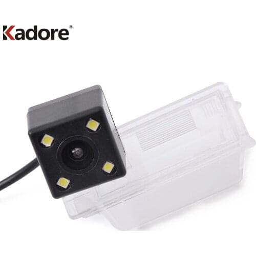 For Ford Kuga 2012 2013 2014 2015 Car Rear View Reverse Backup Rearview Camera CCD HD Night Vision 4 LEDS Parking Assistance