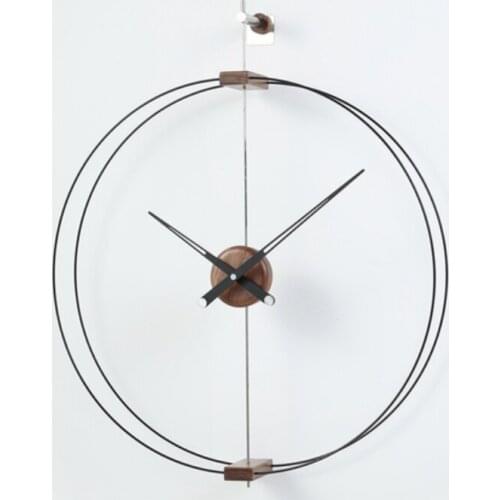 Metal Living Room Large Spain Luxury Wall Clock Modern Home Decor Clocks Wall Farmhouse Decor Kitchen Vintage Reloj De Pared 513