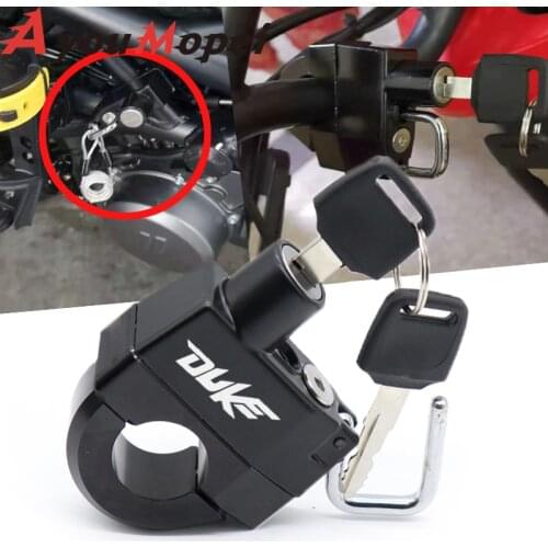 Motorcycle Accessories Anti-theft Helmet Lock Security For DUKE 125 200 250 390 DUKE390 DUKE125 DUKE200