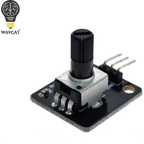 WAVGAT Rotary Potentiometer Analog Knob Module For Raspberry Pi Arduino Electronic Blocks RV09 Rotary encoder