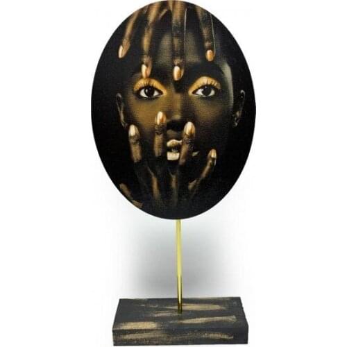 Modern Women Footed Oval Table 4 trinket baratija حلية орнаментальный