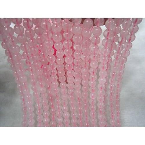 TSB0469 Natural Pink Crystal Quartz Loose Strand,8mm,Wholesale Natural stone beads strands,16