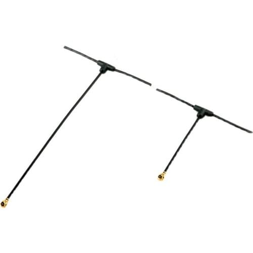 Happymodel 2.4G T omnidirectional Receiver Antenna 40MM/90MM for ELRS EP1 RX IPEX1 compatible with TBS Tracer RC FPV Drone Part