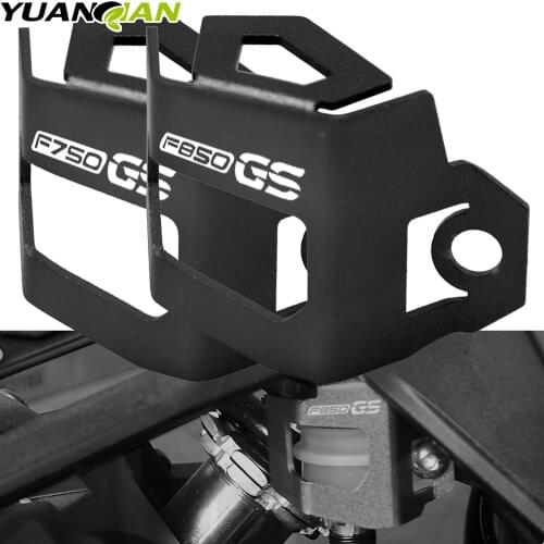 YUANQIAN Rear Brake Fluid Reservoir Guard Protector Motorcycle accessories For BWM F750GS F850GS F 750GS F 850GS F850 2018 2019