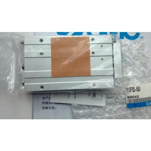 1PCS SMC Cylinder MXF12-50 MXF1250 -New