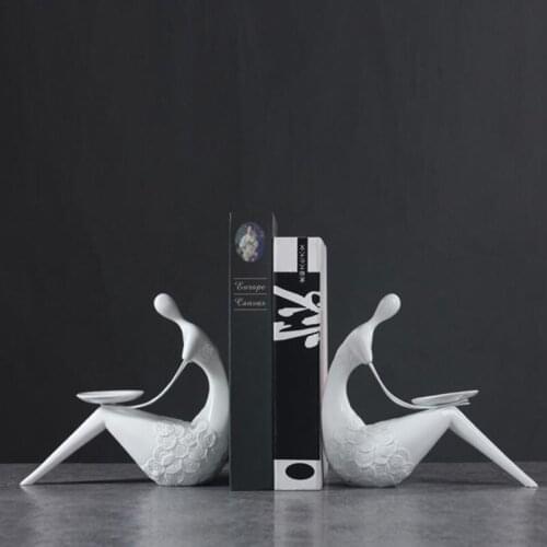 1 pcs European Simple Style Body Art Resin Bookend Shelf Bookend Holder Office & School Supplies Stationery Home decoration