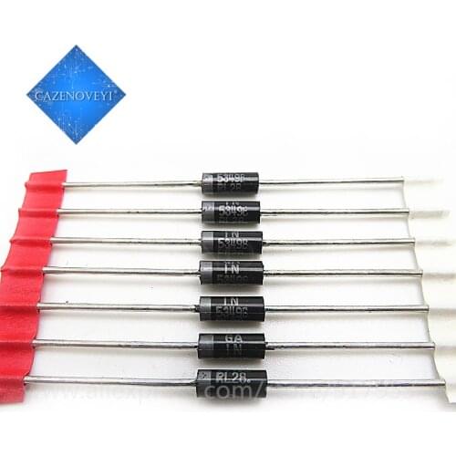 10pcs/lot 1N5349B IN5349B DO-15 Zener diode 5W 12V In Stock