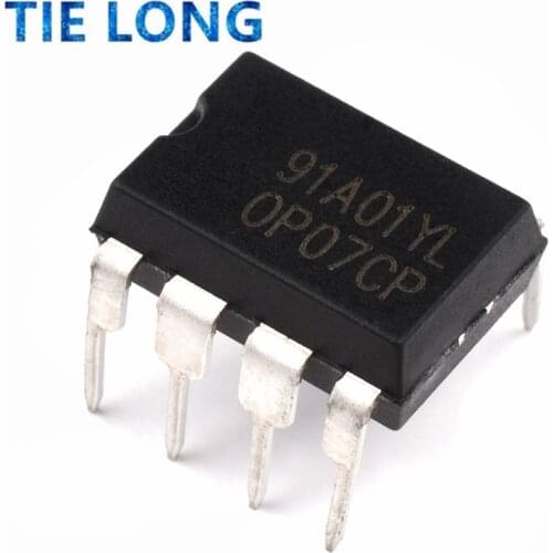 10PCS OP07CP DIP8 OP07 DIP DIP-8 new and original IC