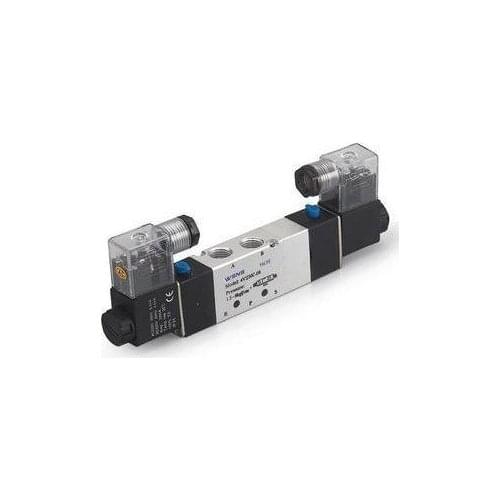 4V330-08 5Ports 2Position 12V DC Double Solenoid Air Valve 1/4" BSPT