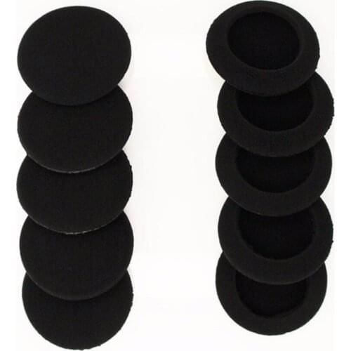 5 Pairs of Replacement Pillow Ear Pads Sponge Earpads Repair Parts Cushions for Sennheiser HD450 HD480 HD490 Headset Headphones
