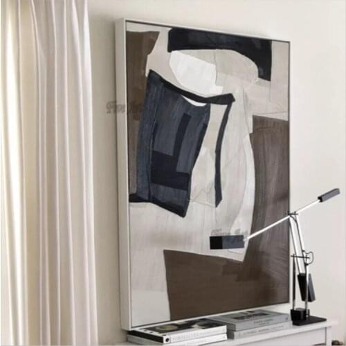 Handmade Abstract Seaside Pictures Oil Paintings On Canvas Modern Wall Picture For Living Room Home Decoration No Frame