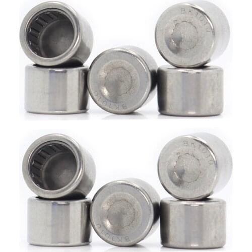 BK1010 Needle Bearings 10*14*10 mm (10 Pcs ) Drawn Cup Needle Roller Bearing BK101410 Caged Closed ONE End 55941/10