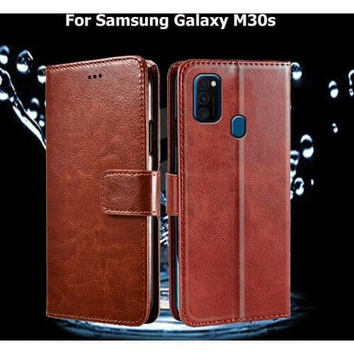 Phone Cover For Samsung Galaxy M30s Flip Case For Samsung M30s SM-M307F/DS SM-M307FN/DS Case Coque Funda Leather Wallet Capas