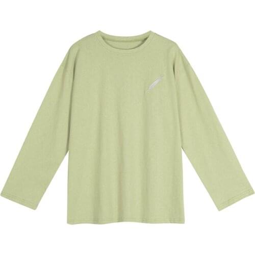 Cheap wholesale 2021 spring summer autumn new fashion casual woman t-shirt lady beautiful nice women Tops female Ay1405