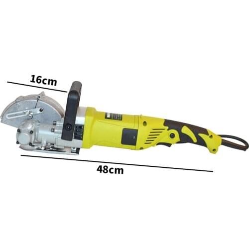 220V Electric Wall Chaser Groove Cut Machine Wall Slotting Machine B60 Steel Concrete Cutting Ground Dark Line Slotter Machine