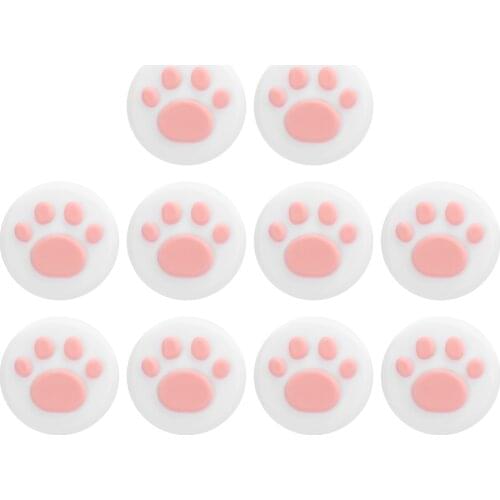 Cat Paw Thumb Grips Cover Joystick Rocker Silicone Cap Universal Protect The Handle For PS4/XBOX ONE/XBOX