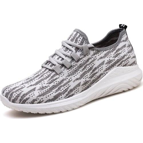 Summer and Autumn 2019 Newest Mens Casual Shoes Low Top Mens Sneakers Leisure Mesh Mens Casual Shoes